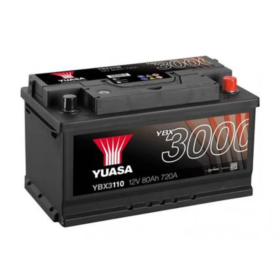Yuasa 12V 80Ah SMF Battery YBX3110 (0)