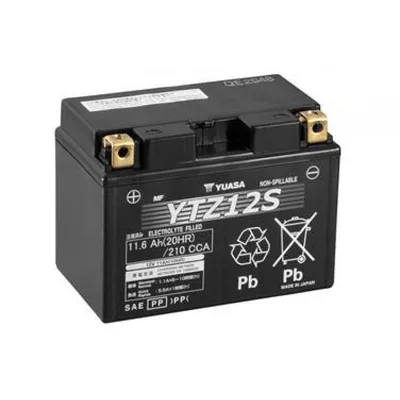 МОТО Yuasa 12V 11,6Ah  High Performance MF VRLA Battery   YTZ12S(GEL)