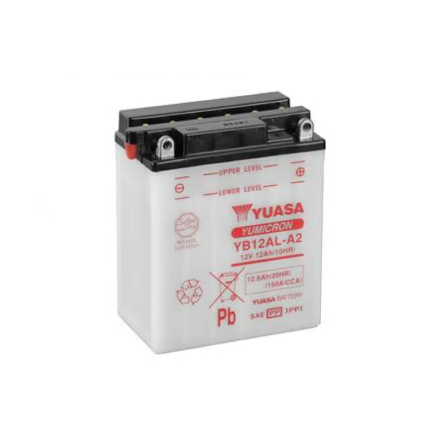 МОТО Yuasa 12V 12,6Ah YuMicron Battery YB12AL-A2 (сухозаряжений)