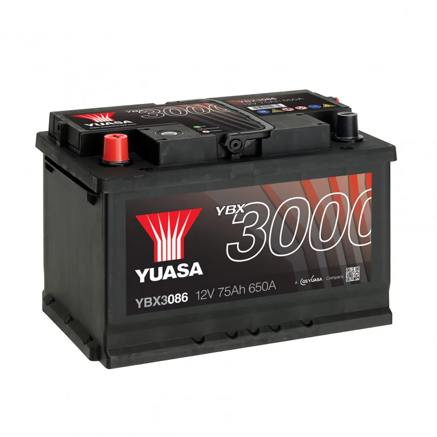 Yuasa 12V 76Ah SMF Battery YBX3086 (1)