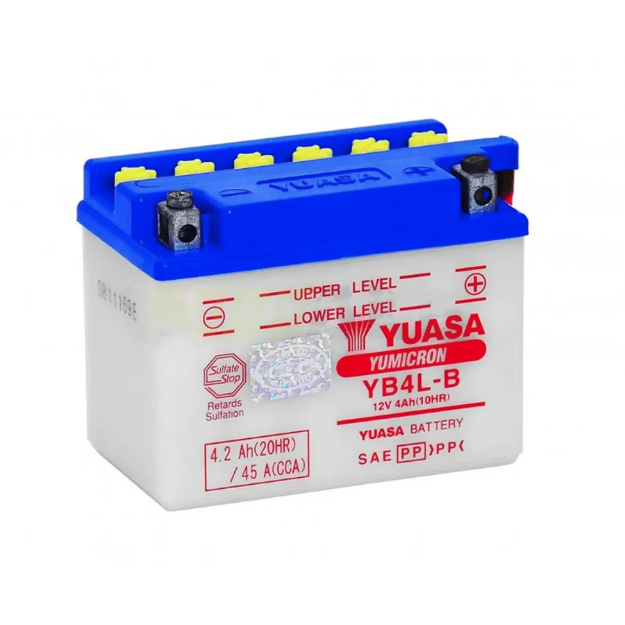 МОТО Yuasa 12V 4,2Ah YuMicron Battery YB4L-B(сухозаряжений)