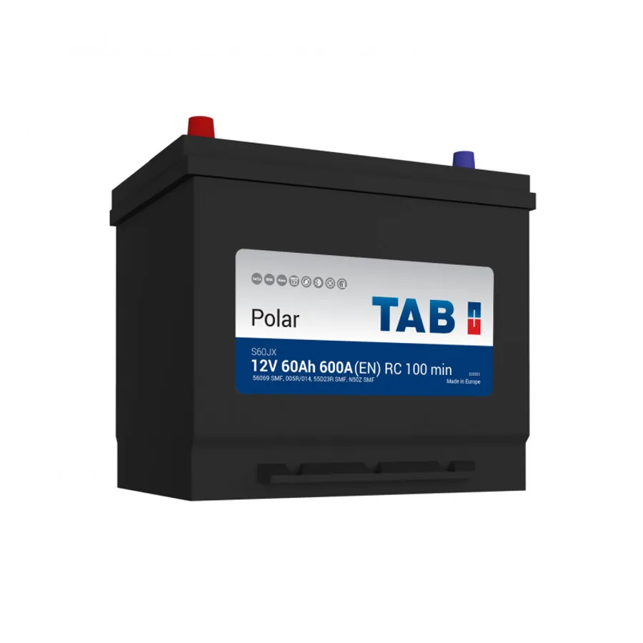60 Ah/12V TAB Polar S (1) Japan