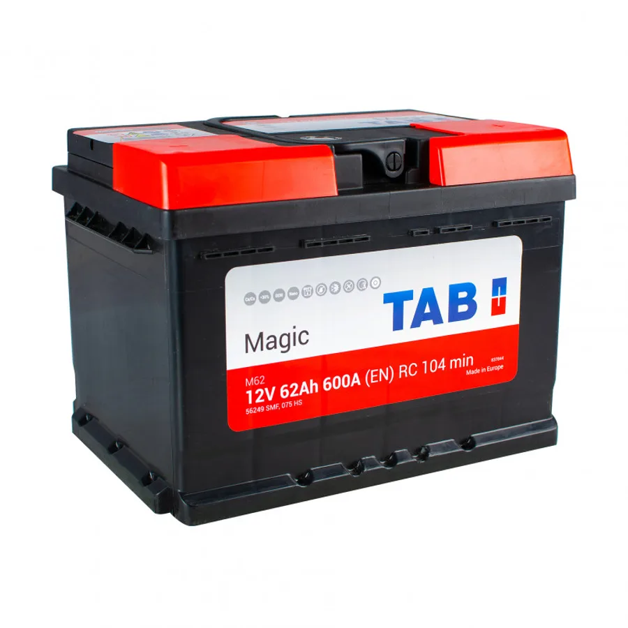62 Ah/12V TAB Magic (0) Euro