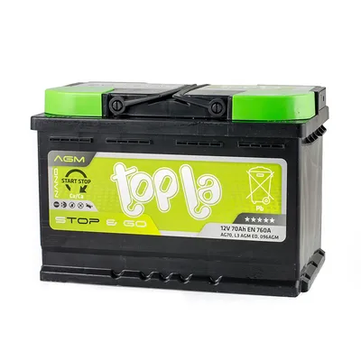70 Ah/12V Topla AGM Euro (0)