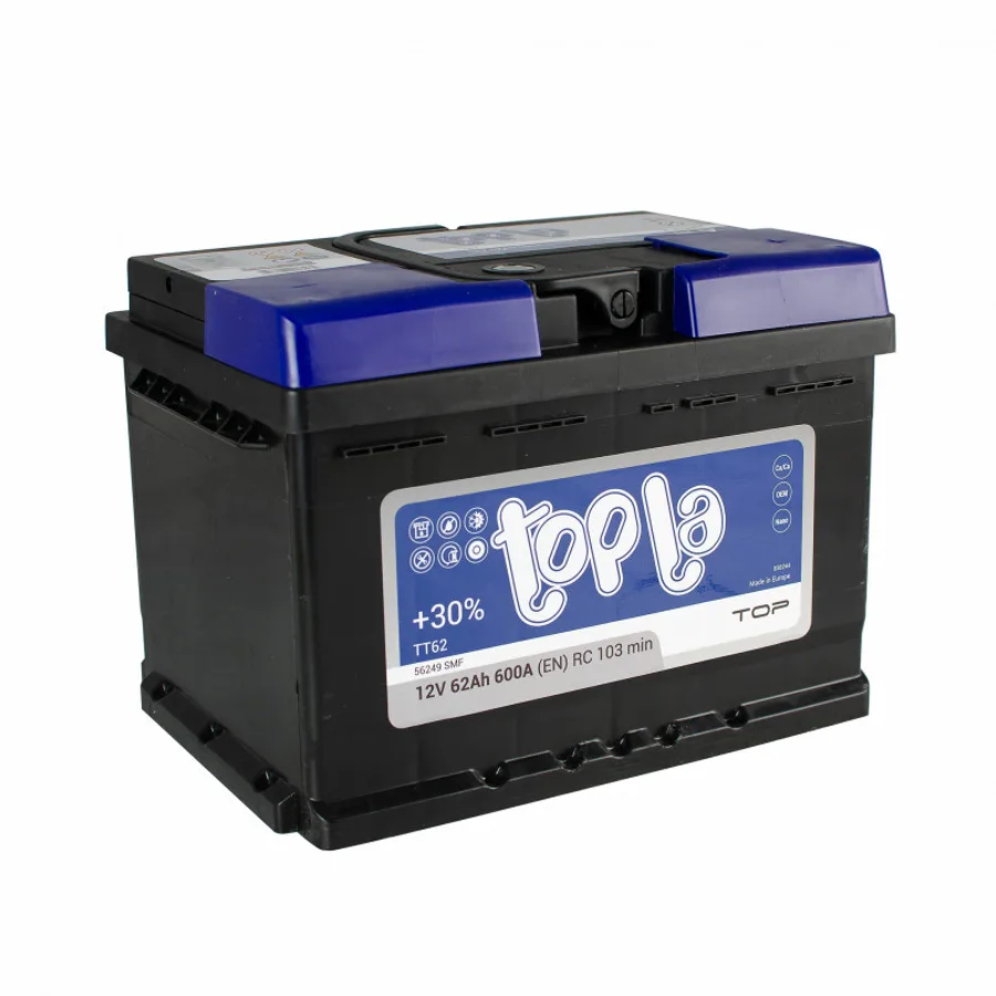62 Ah/12V TOP Euro (0)