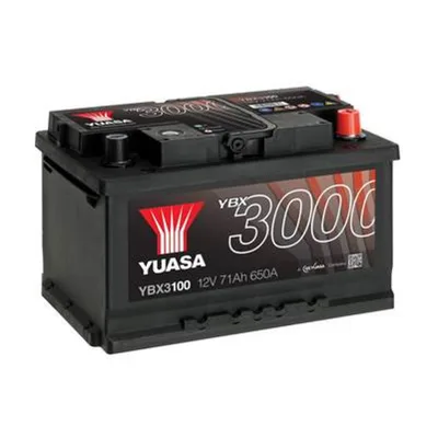Yuasa 12V 71Ah SMF Battery YBX3100 (0)