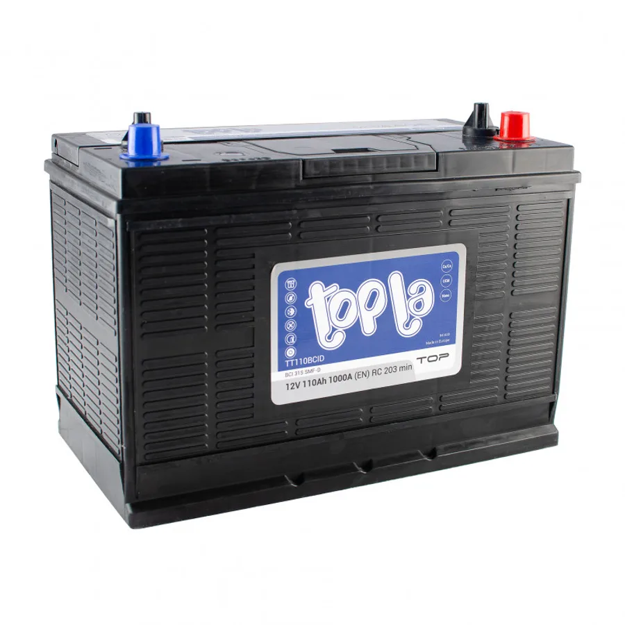 110 Ah/12V TOP (0) DP на гвинт (John Deere)