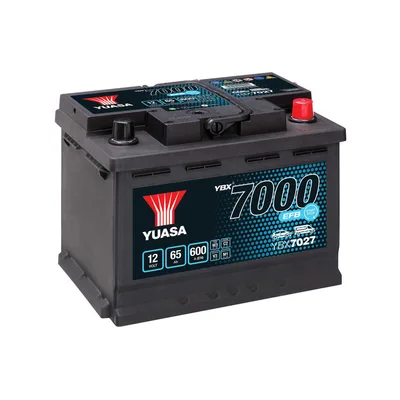 Yuasa 12V 65Ah 600A  EFB Start Stop Battery  YBX7027 (0)