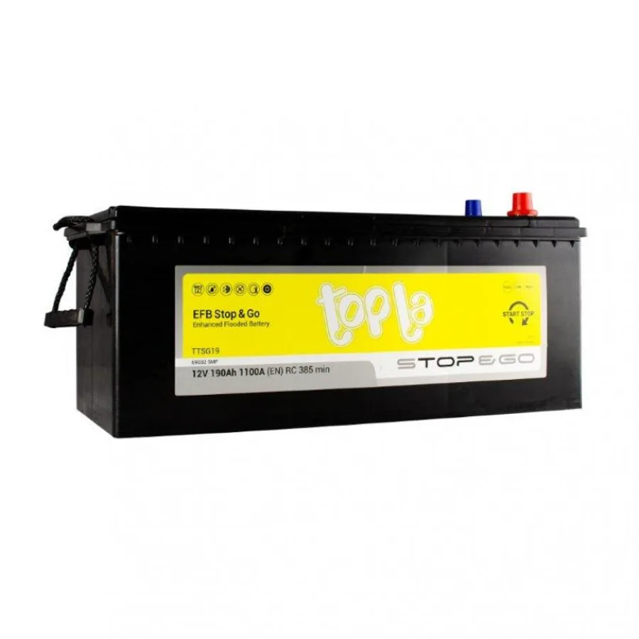 190 Ah/12V Topla EFB Truck (3)