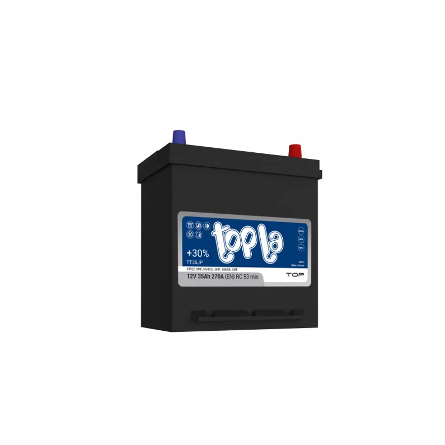 35 Ah/12V Energy Japan Euro (0) з бортом