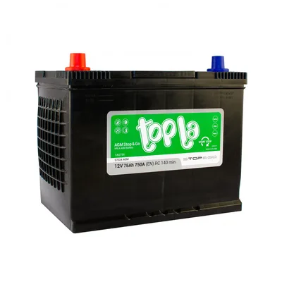 75 Ah/12V Topla  AGM Japan (1)