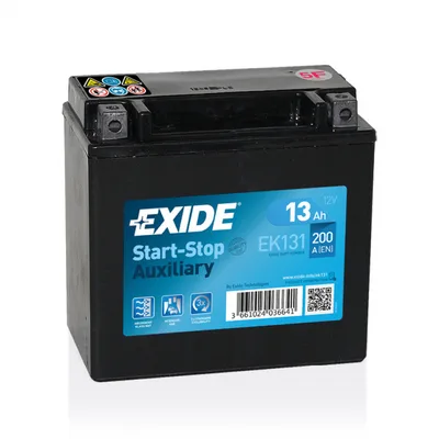 13 Ah/12V EXIDE  AGM AUXILIARY (1) EK131