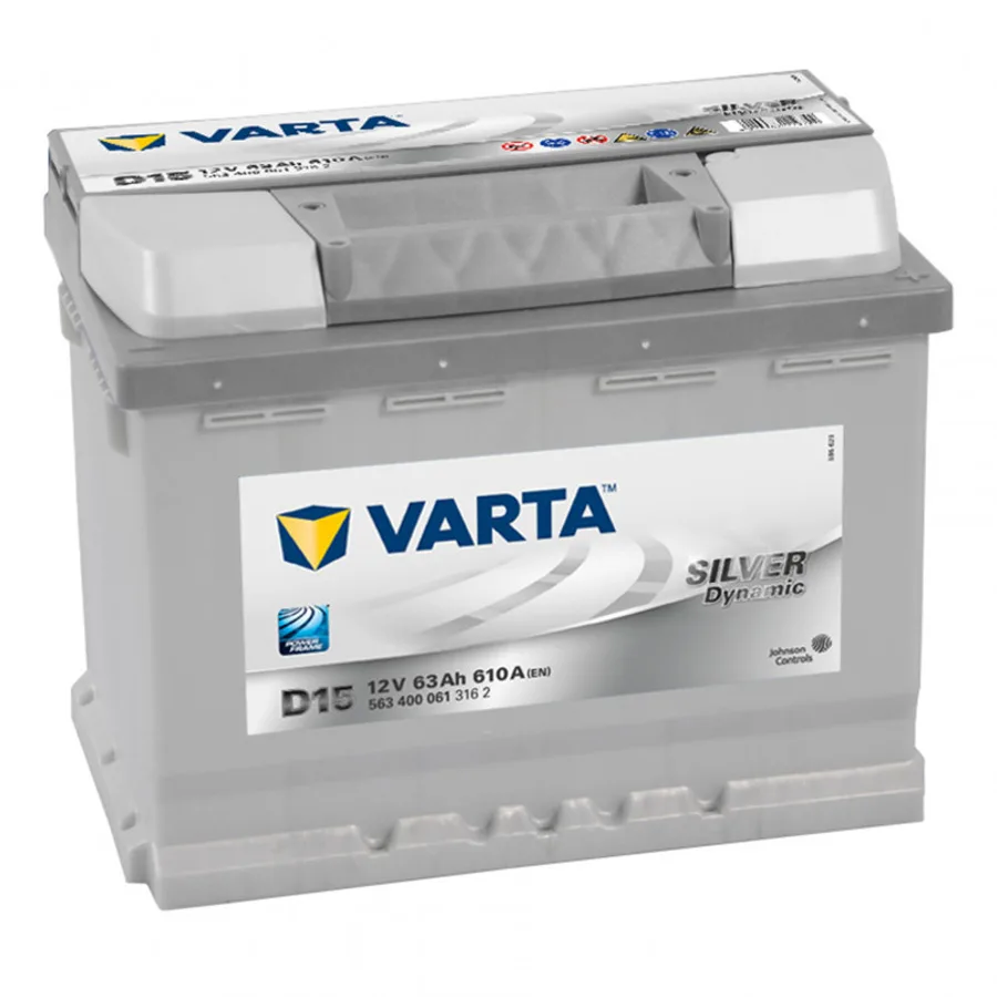 VARTA 63Ач Silver Dynamic D15 (0)