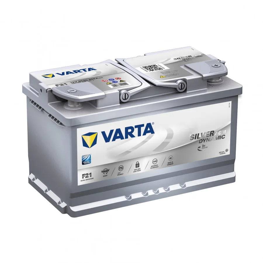 VARTA 80Ач Start Stop plus   AGM F21 (A6)  (0)
