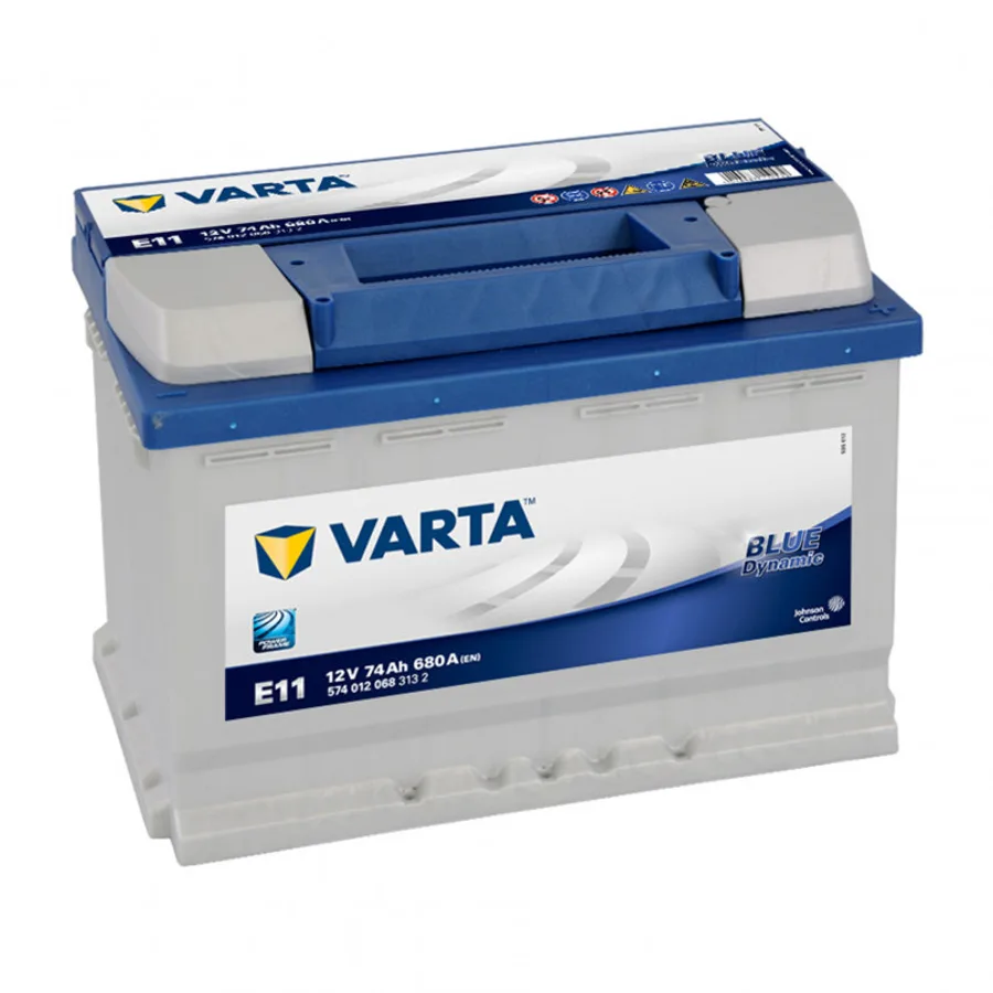 VARTA 74Ач Blue Dynamic E11 (0)