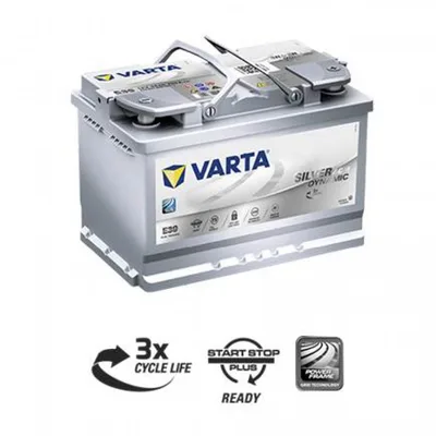 VARTA 70Ач  Start Stop plus  AGM E39 ( A7) (0)